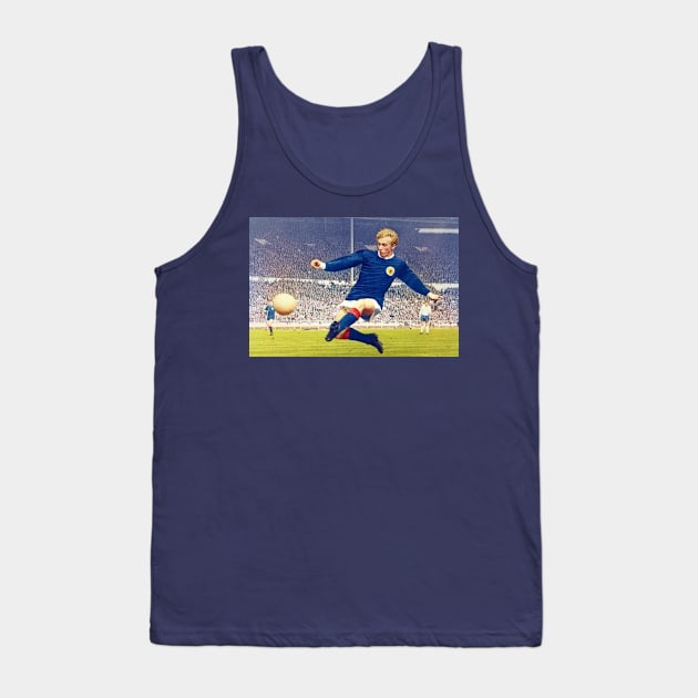 Denis Law Scotland Legend Tank Top by AndythephotoDr